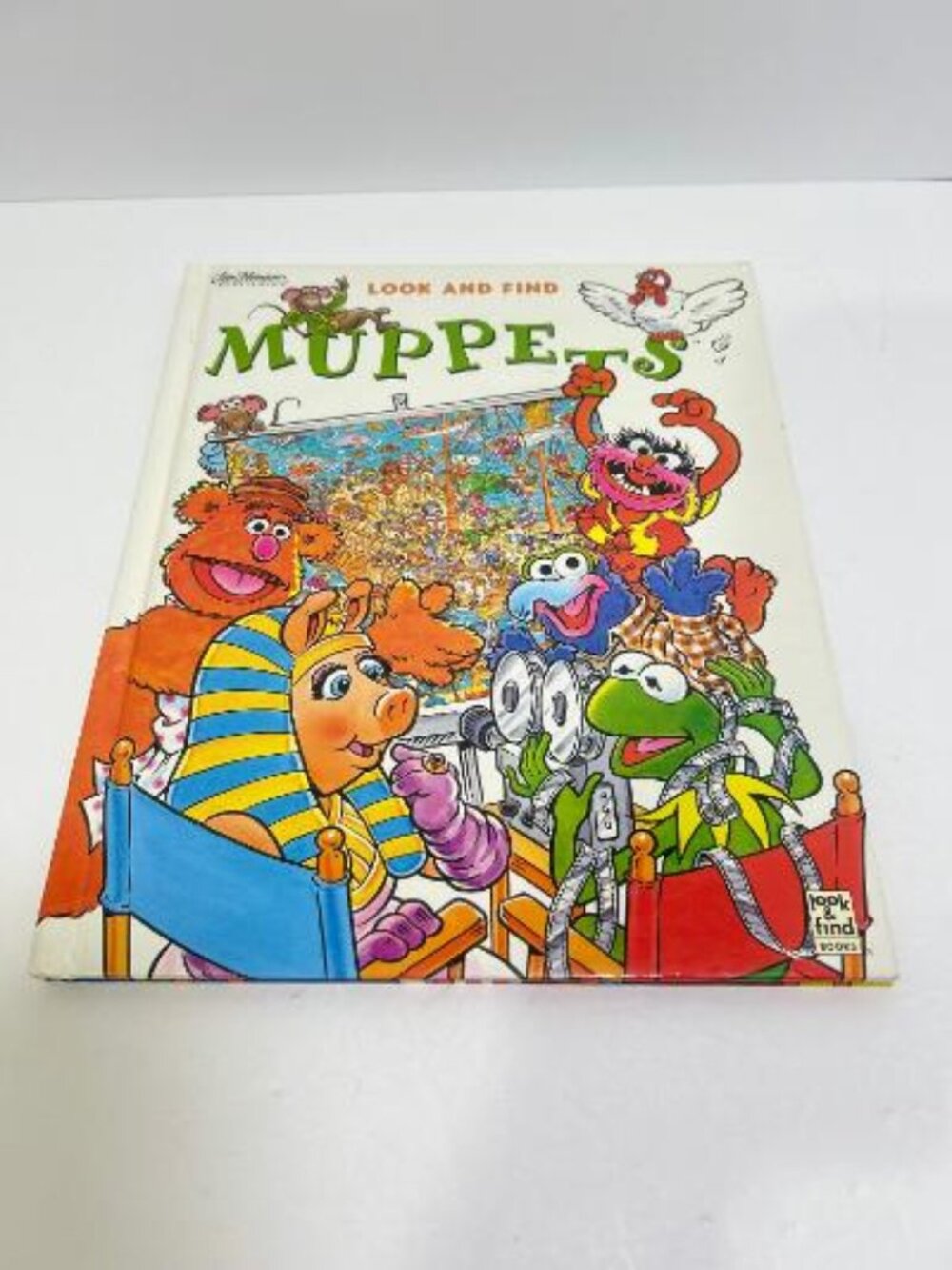 Look And Find Muppets Hardcover Children’s Book Vintage 1996